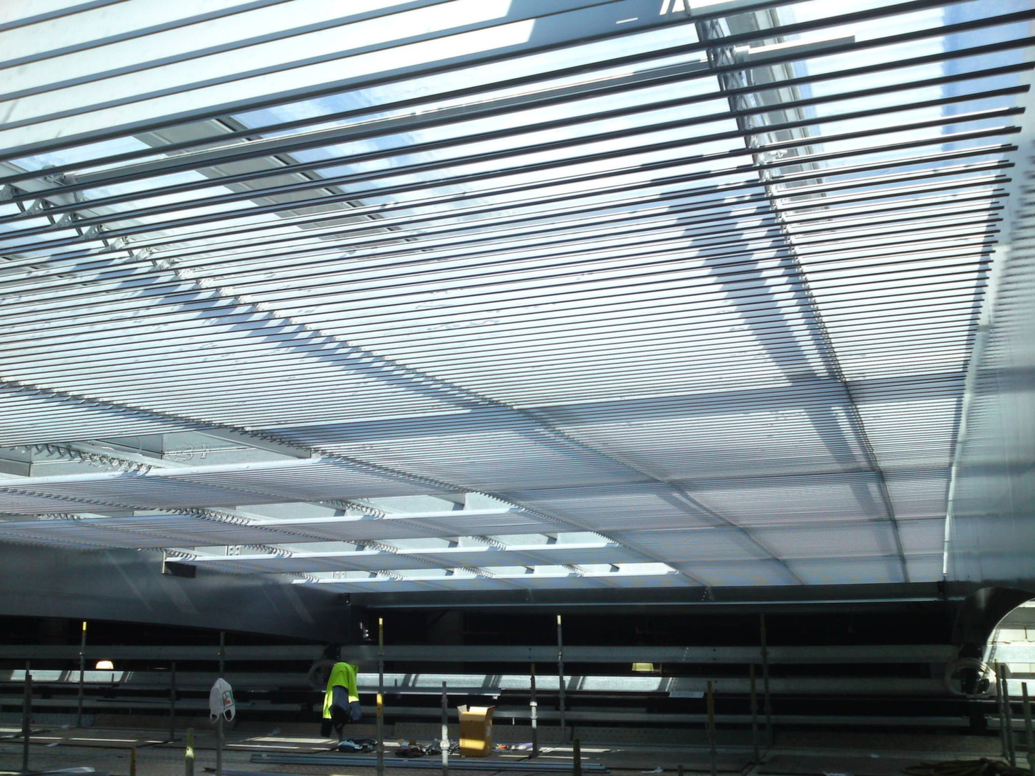 Поворотные алюминиевые ламели Sunshield