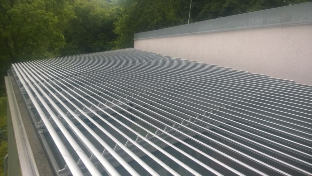 Поворотные алюминиевые ламели Sunshield