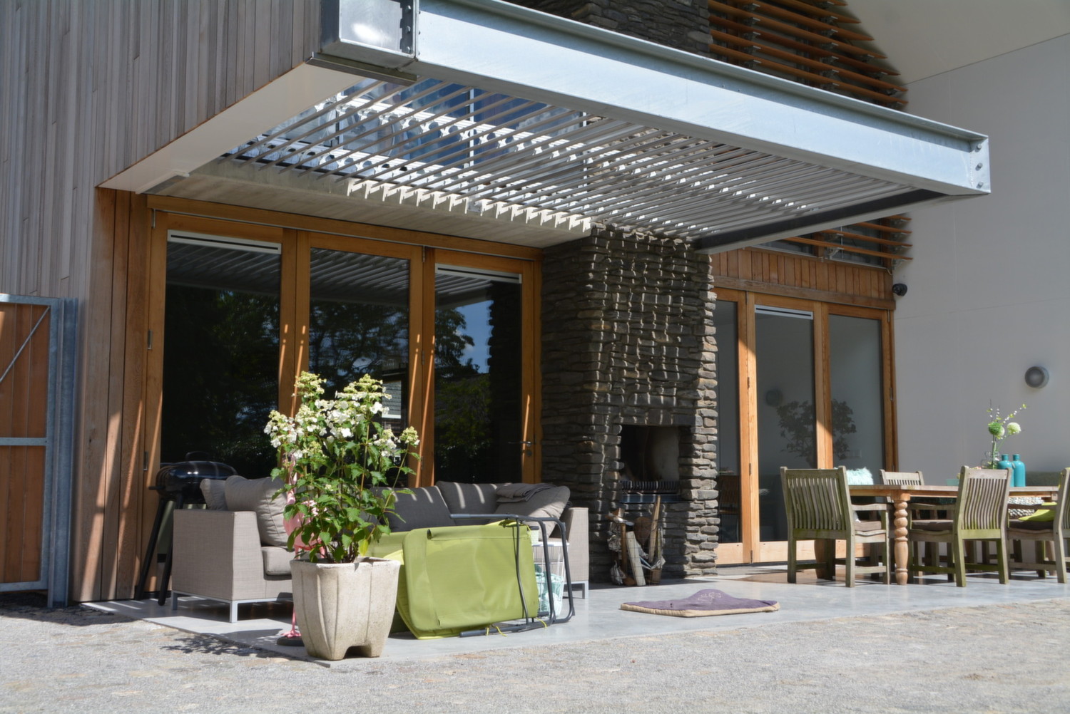 Поворотные алюминиевые ламели Sunshield